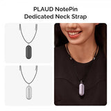 Plaud NotePin -kaulanauha, musta