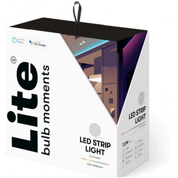 Lite bulb moments LED-nauhavalo 2 x 5 m RGB