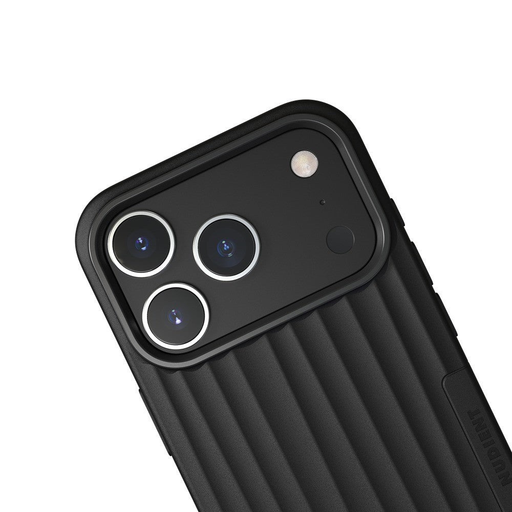 Nudient iPhone 17 Pro/iPhone 18 Pro Kuori Bold Case MagSafe Charcoal Black