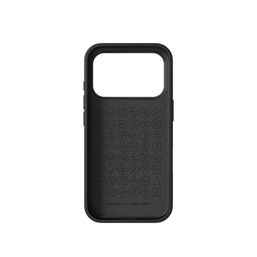 Nudient iPhone 17 Pro/iPhone 18 Pro Kuori Bold Case MagSafe Charcoal Black
