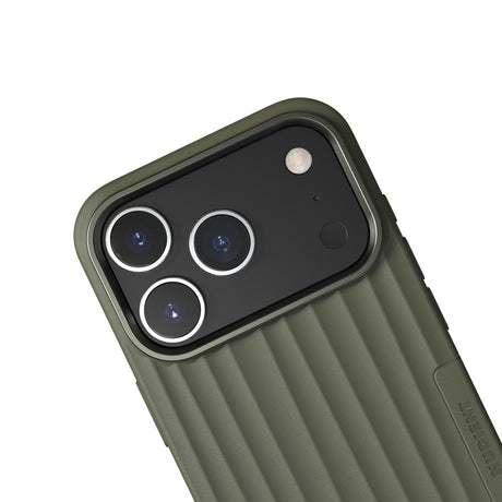 Nudient iPhone 17 Pro/iPhone 18 Pro Kuori Bold Case MagSafe Olive Green
