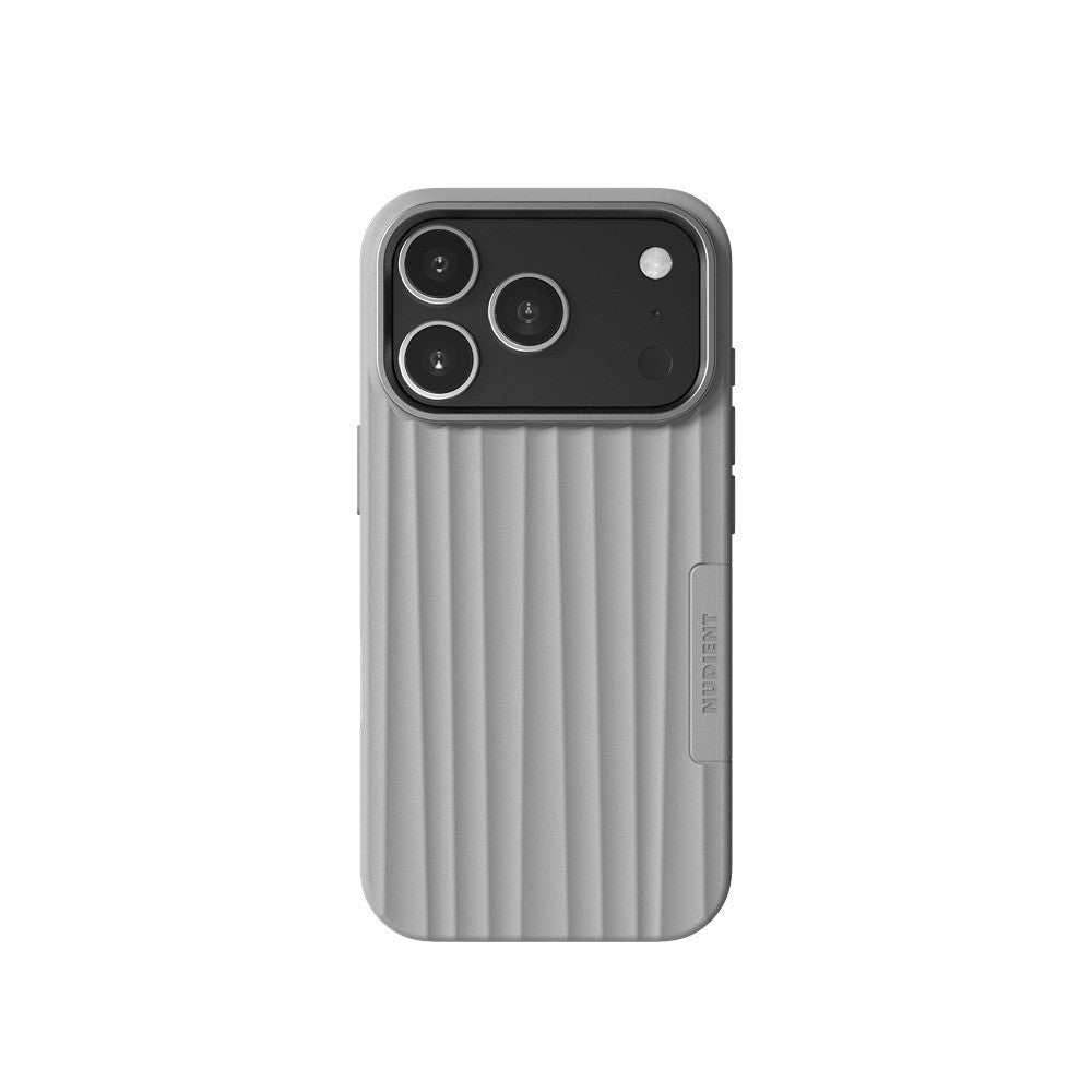 Nudient iPhone 17 Pro/iPhone 18 Pro Kuori Bold Case MagSafe urbaaninharmaa