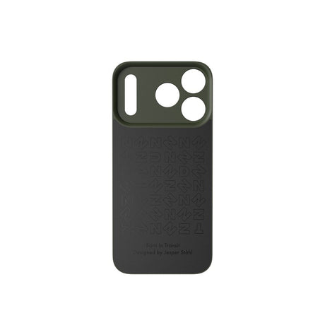 Nudient iPhone 17 Pro/iPhone 18 Pro Kuori Slice Case MagSafe Pine Green