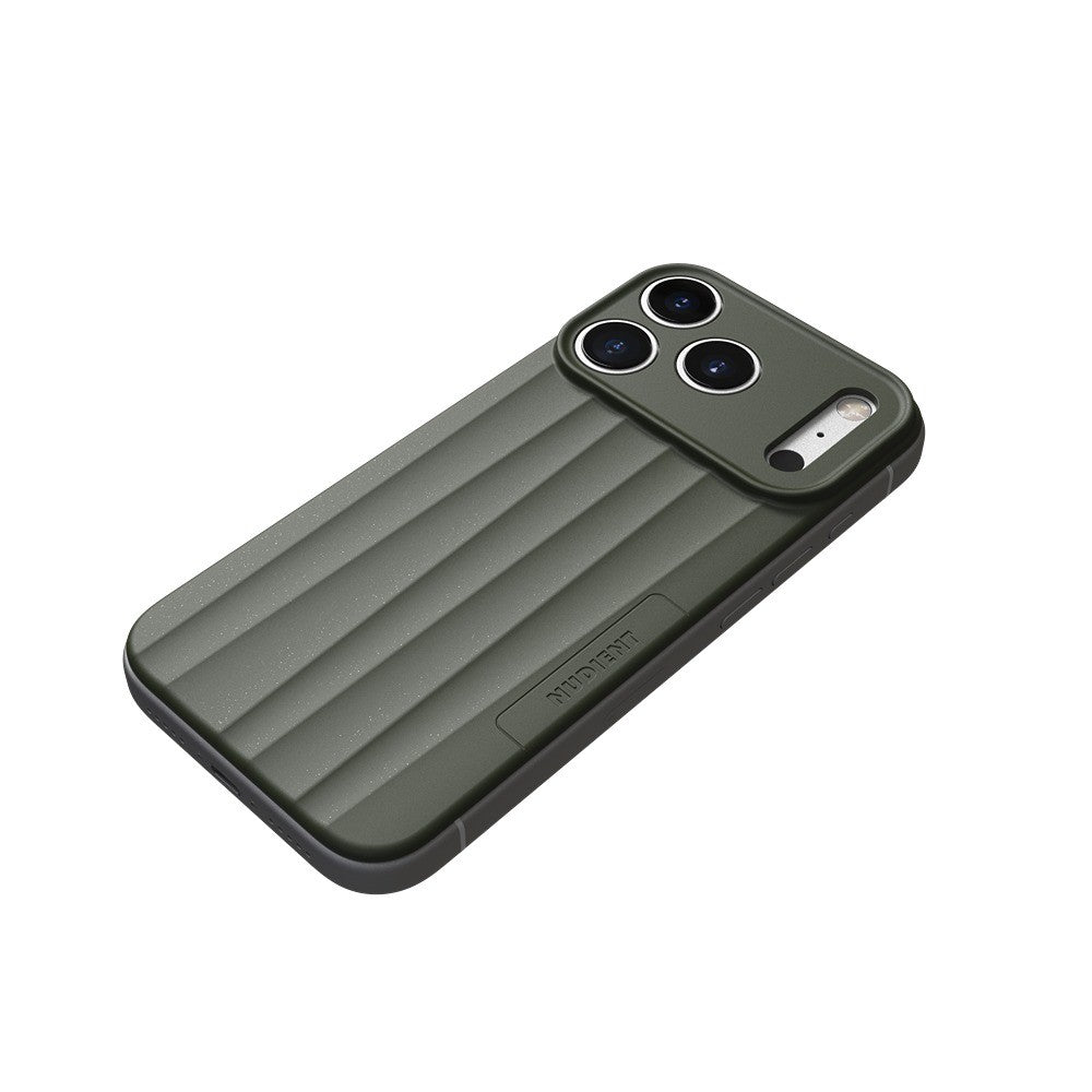 Nudient iPhone 17 Pro/iPhone 18 Pro Kuori Slice Case MagSafe Pine Green
