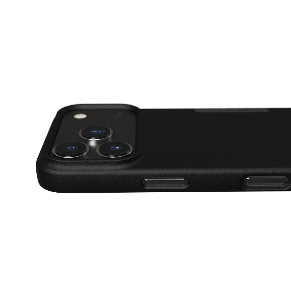 Nudient iPhone 17 Pro/iPhone 18 Pro Kuori Thin Case MagSafe mustemusta
