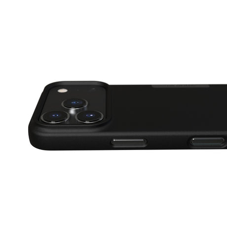 Nudient iPhone 17 Pro/iPhone 18 Pro Kuori Thin Case MagSafe mustemusta