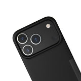Nudient iPhone 17 Pro/iPhone 18 Pro Kuori Thin Case MagSafe mustemusta