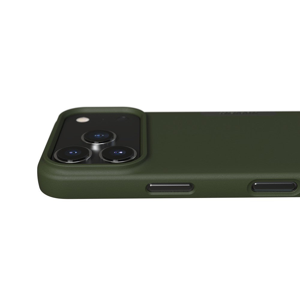 Nudient iPhone 17 Pro/iPhone 18 Pro Kuori Thin Case MagSafe männynvihreä