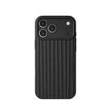 Nudient iPhone 17 Pro Max/iPhone 18 Pro Max Kuori Bold Case MagSafe hiilenmusta