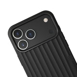 Nudient iPhone 17 Pro Max/iPhone 18 Pro Max Kuori Bold Case MagSafe hiilenmusta