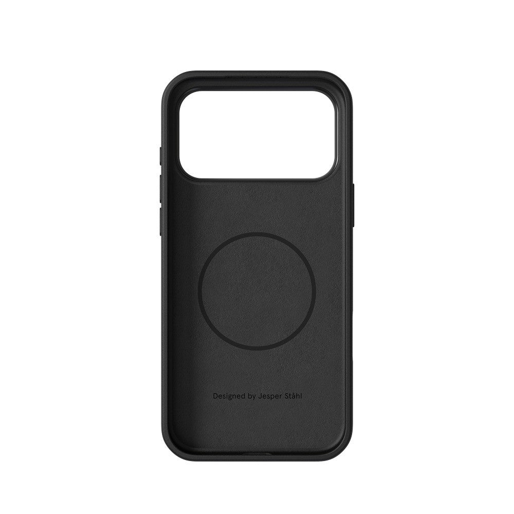 Nudient iPhone 17 Pro Max/iPhone 18 Pro Max Kuori Bold Case MagSafe hiilenmusta