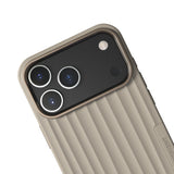 Nudient iPhone 17 Pro Max/iPhone 18 Pro Max Kuori Bold Case MagSafe Linen Beige