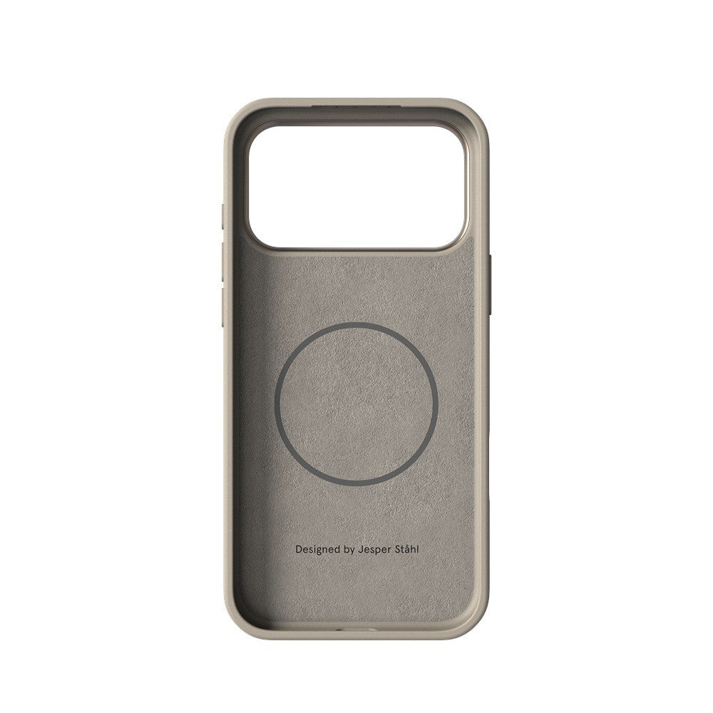 Nudient iPhone 17 Pro Max/iPhone 18 Pro Max Kuori Bold Case MagSafe Linen Beige