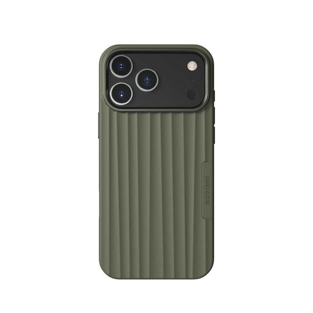 Nudient iPhone 17 Pro Max/iPhone 18 Pro Max Kuori Bold Case MagSafe Olive Green