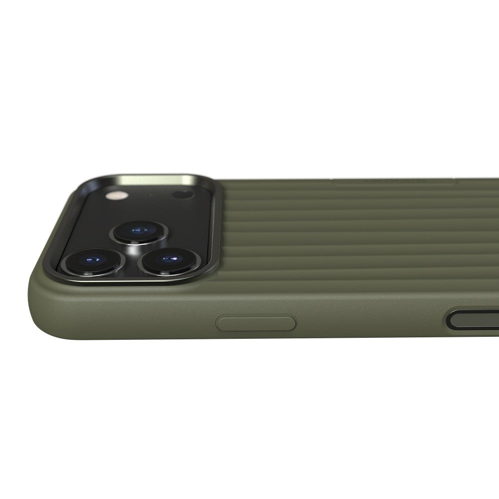 Nudient iPhone 17 Pro Max/iPhone 18 Pro Max Kuori Bold Case MagSafe Olive Green