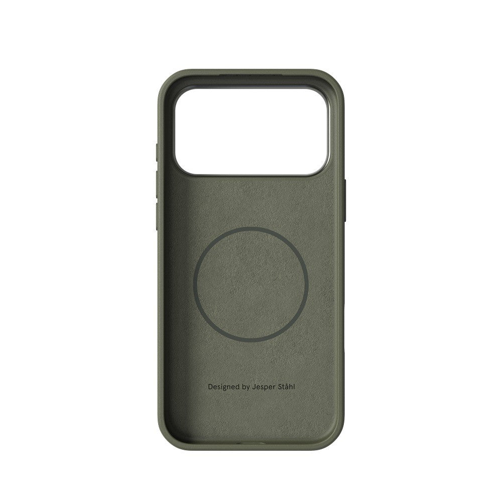 Nudient iPhone 17 Pro Max/iPhone 18 Pro Max Kuori Bold Case MagSafe Olive Green