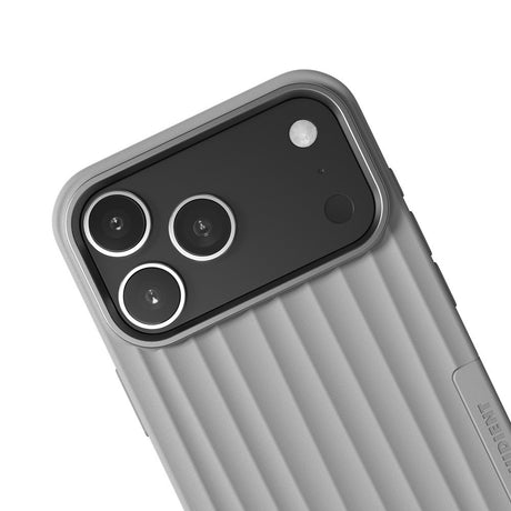 Nudient iPhone 17 Pro Max/iPhone 18 Pro Max Kuori Bold Case MagSafe urbaaninharmaa