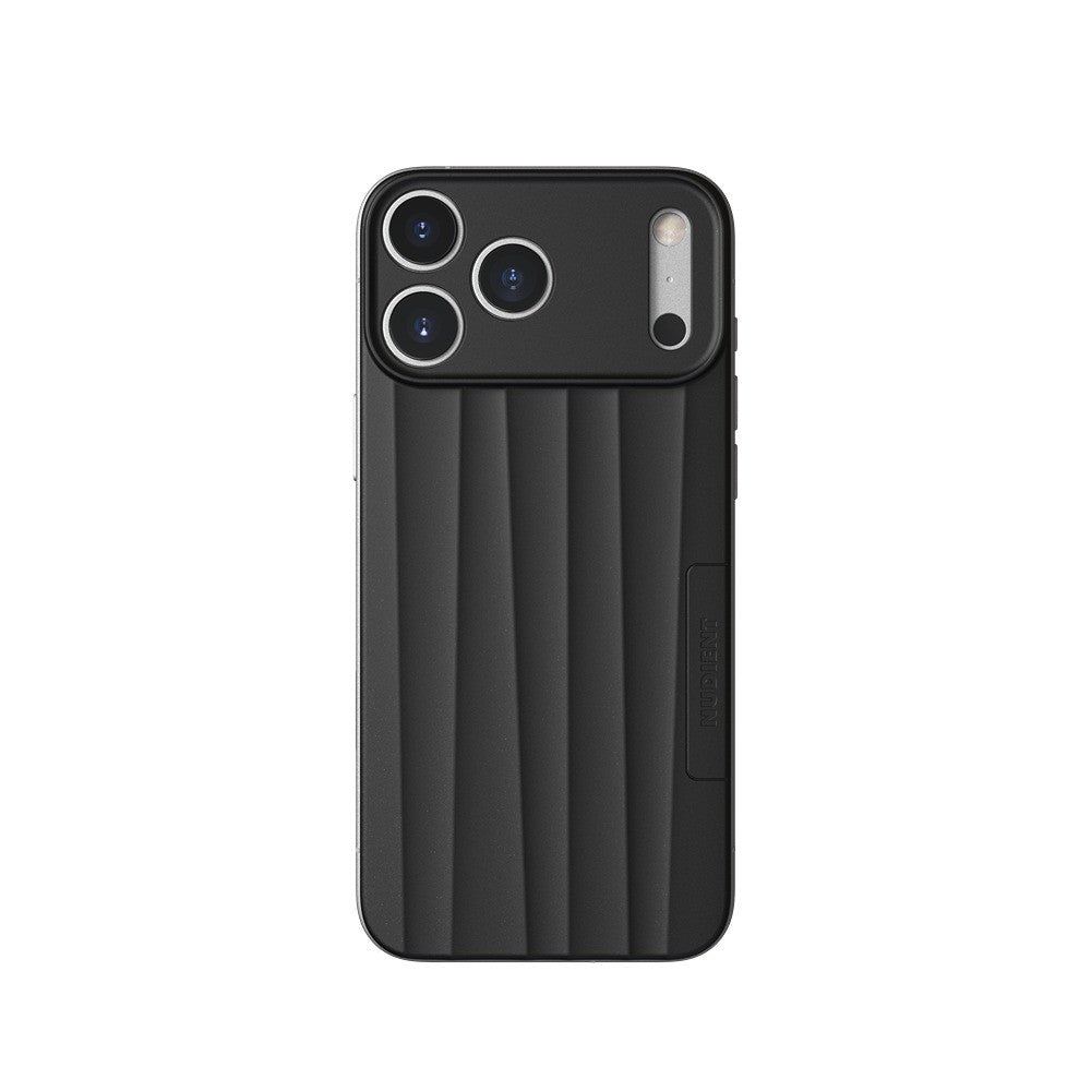 Nudient iPhone 17 Pro Max/iPhone 18 Pro Max Kuori Slice Case MagSafe Ink Black