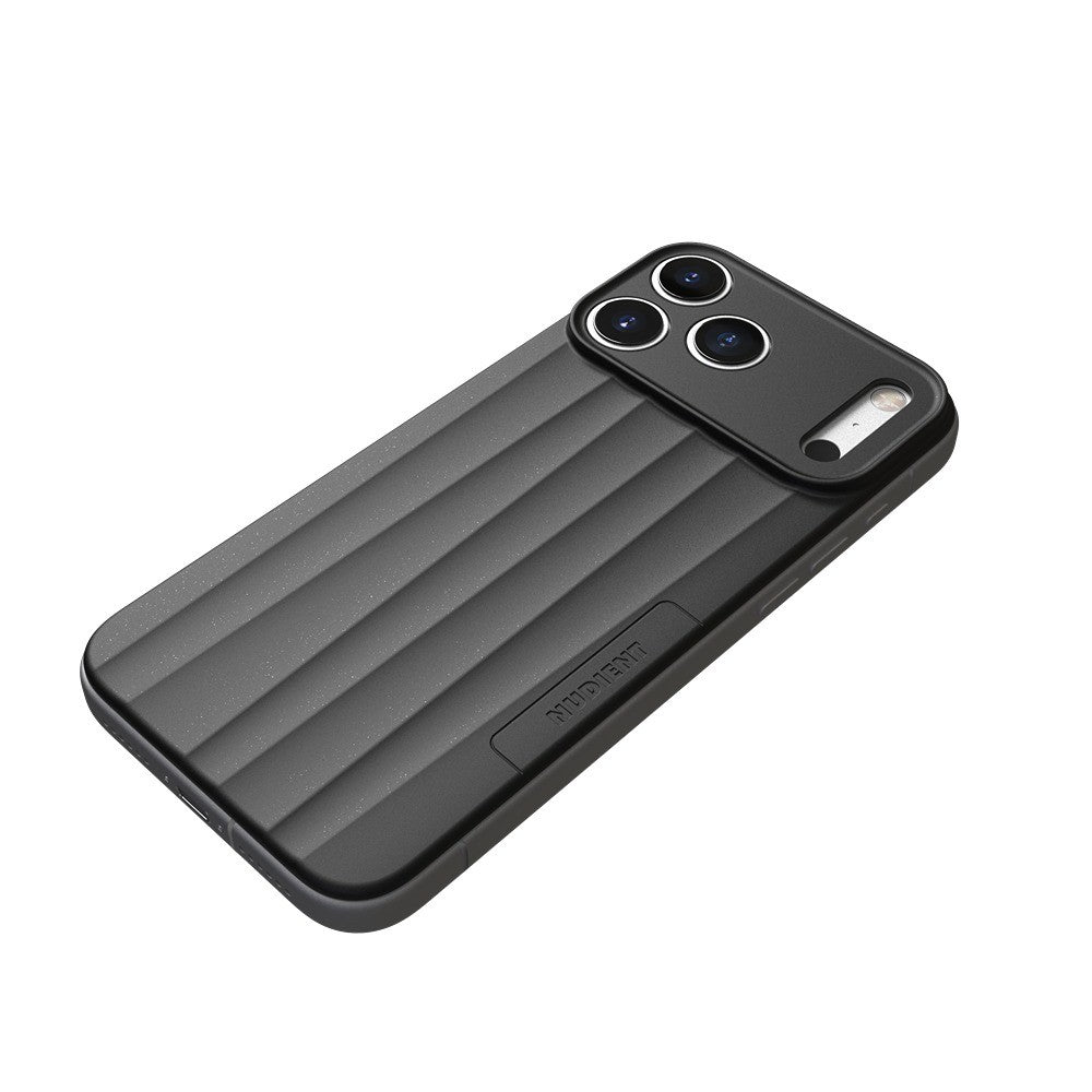 Nudient iPhone 17 Pro Max/iPhone 18 Pro Max Kuori Slice Case MagSafe Ink Black