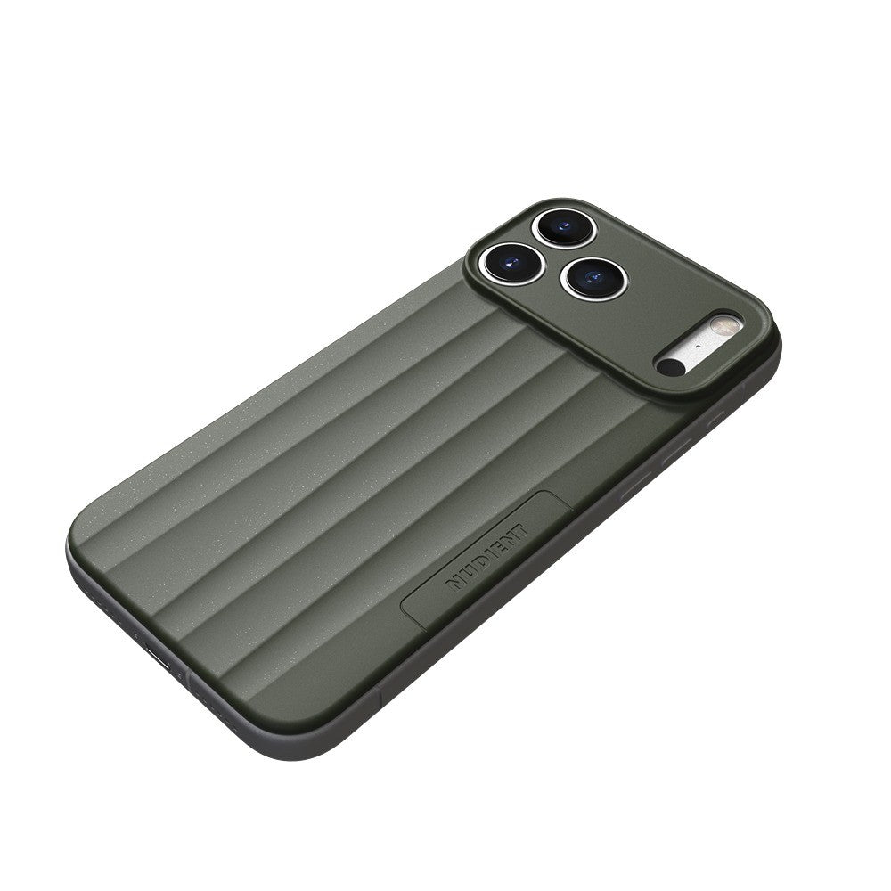 Nudient iPhone 17 Pro Max/iPhone 18 Pro Max Kuori Slice Case MagSafe Pine Green