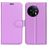 OnePlus 11 Litchi Violetti Kotelo
