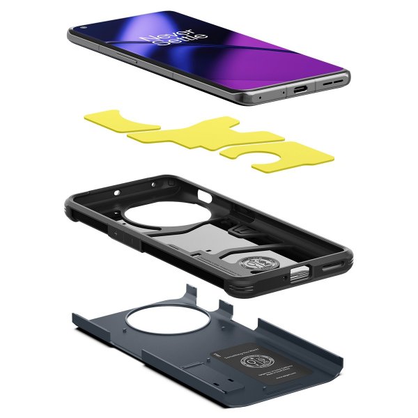 Spigen OnePlus 11 Suojakuori Tough Armor Musta