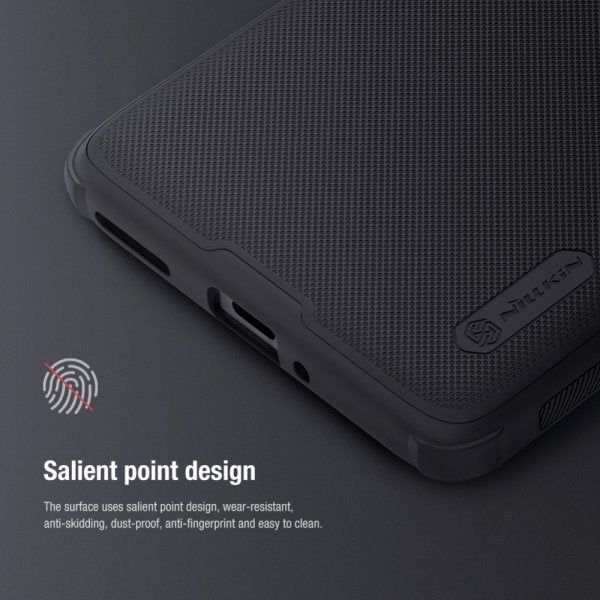 Nillkin OnePlus 12 Suojakuori Super Frosted Shield Pro Musta