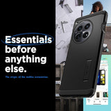 Spigen OnePlus 12 Kuori Tough Armor Musta