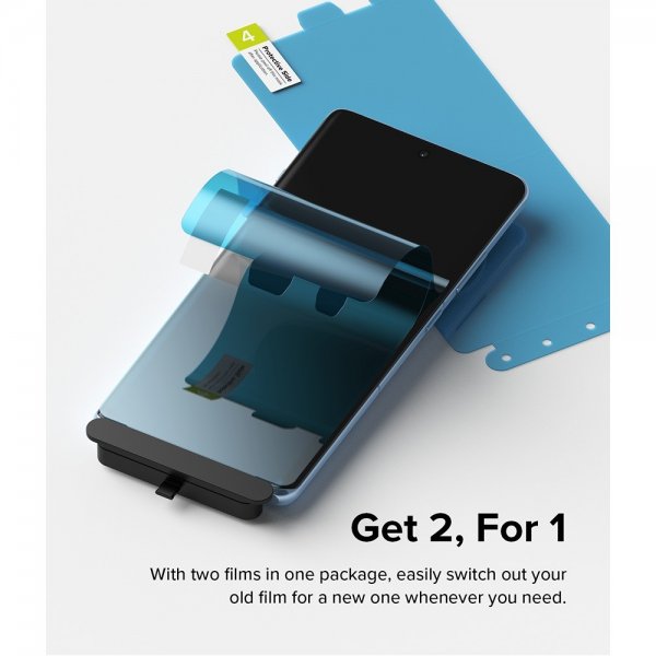 Ringke OnePlus 12R Näytönsuoja Dual Easy Film 2-pakkaus
