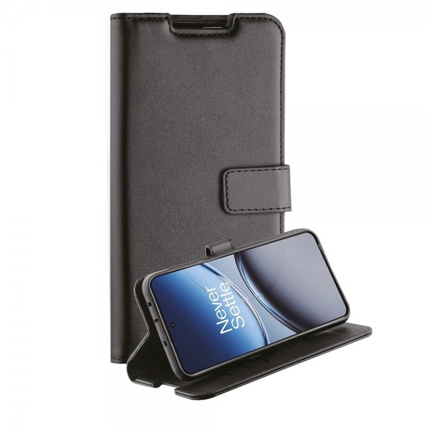 Vivanco OnePlus Nord 4 Classic Wallet -suojakotelo, musta