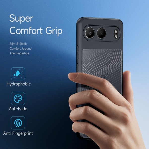 Dux Ducis OnePlus Nord 4 -kuori Aimo Series, musta