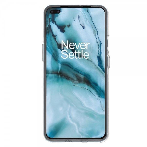Krusell OnePlus Nord -kuori, SoftCover, läpinäkyvä
