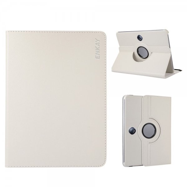 Enkay OnePlus Pad Kotelo 360 Astetta Kääntyvä Valkoinen