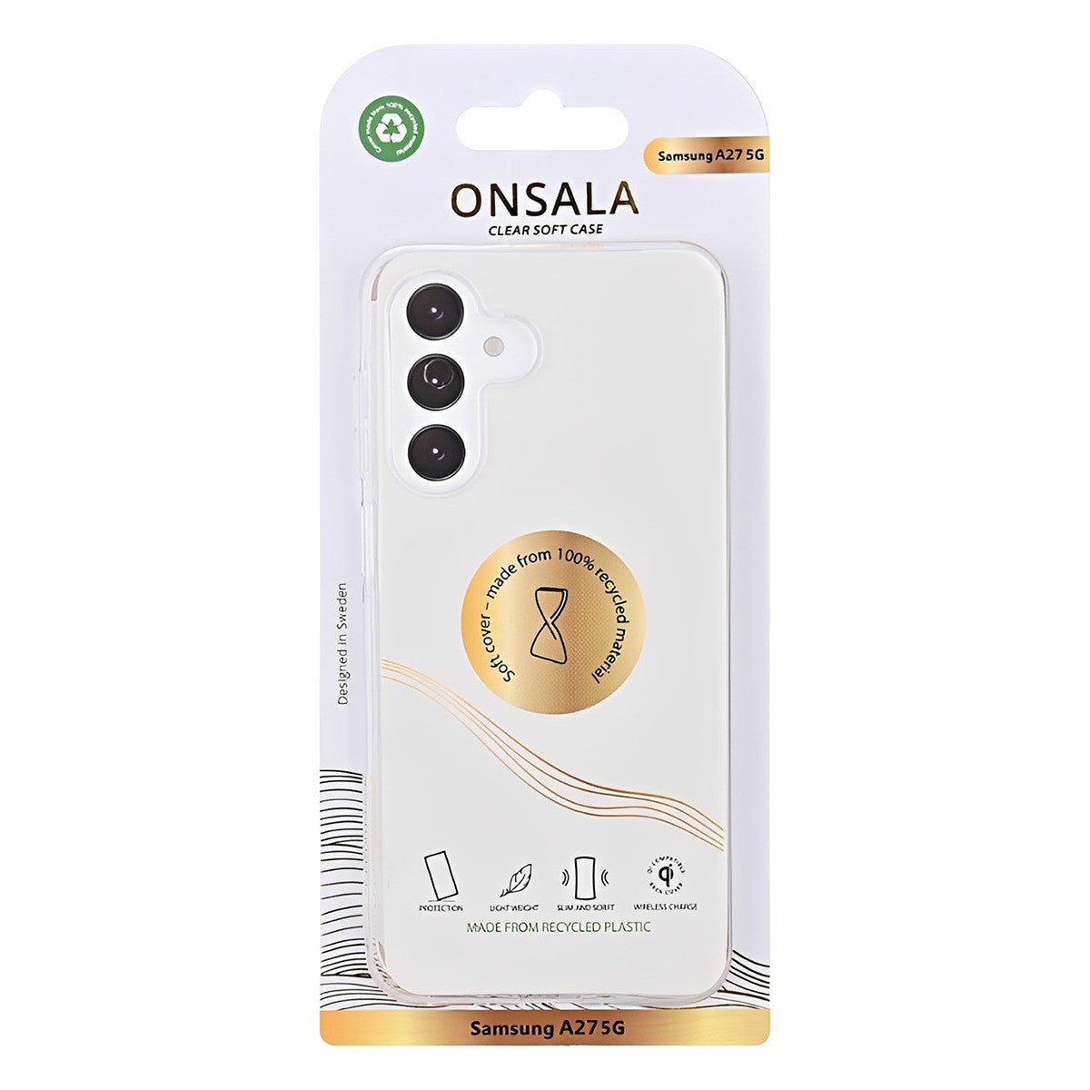 Onsala Samsung Galaxy A27 Kuori Kierrätetty TPU Kirkas