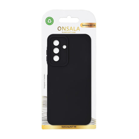 Onsala Samsung Galaxy A27 Kuori Silikoninkaltainen Musta
