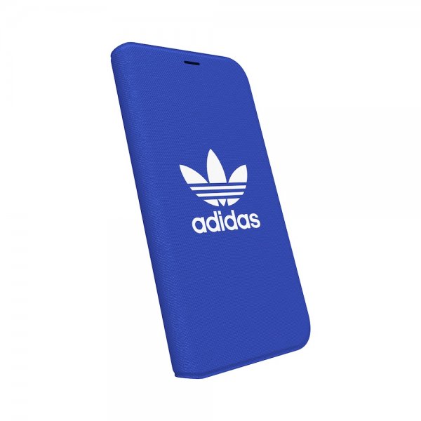 Adidas iPhone X/Xs Kotelo OR Kirjanmallinen Kotelo ADICOLOR SS18 Sininen