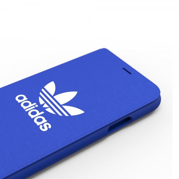 Adidas iPhone X/Xs Kotelo OR Kirjanmallinen Kotelo ADICOLOR SS18 Sininen