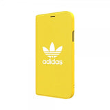 Adidas iPhone X/Xs -suojakotelo TAI Booklet Case ADICOLOR SS18 Keltainen