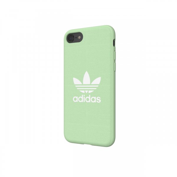 Adidas iPhone 6/6s/7/8/SE kuoret OR Moulded Case Canvas FW18 Clear Mint