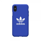 Adidas iPhone X/Xs -kuoret / Moulded Case ADICOLOR SS18 Sininen