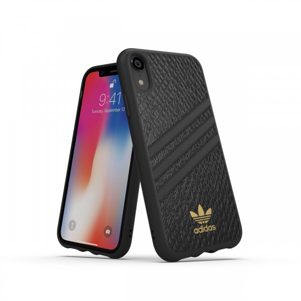 Adidas iPhone Xr Kuoret OR Moulded Case Snake FW18 Musta