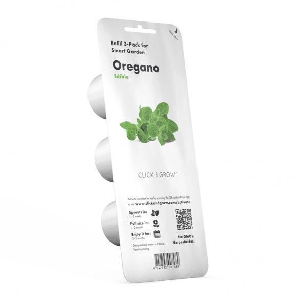 Click and Grow Smart Garden täyttöpakkaus 3 kpl - Oregano