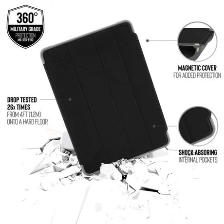 Pipetto iPad Air 2019 (3. sukupolvi)/iPad Pro 10.5 -suojakotelo Origami Shield, laivastonsininen