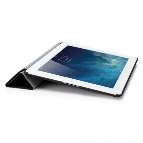 Pipetto iPad 9.7 (sukupolvi 2/3/4) Kotelo Origami Musta