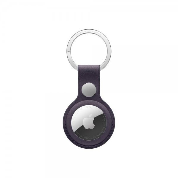 Apple Alkuperäinen AirTag Pidike FineWoven Avainnauha Midnight Purple
