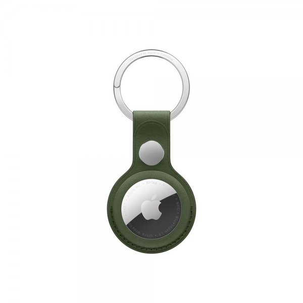 Apple Alkuperäinen AirTag Pidike FineWoven Avainnauha Moss