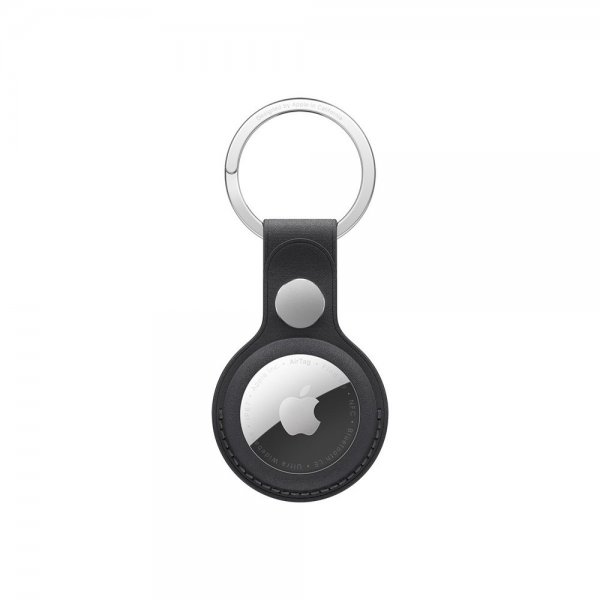 Apple Alkuperäinen AirTag Pidike FineWoven Avainrengas Musta