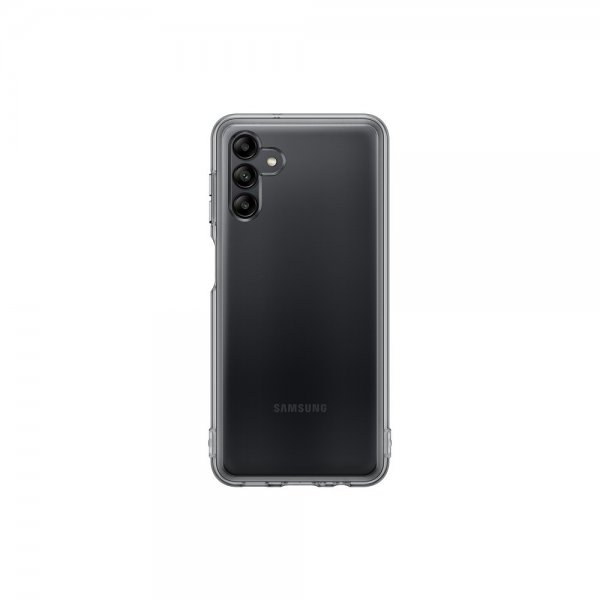 Samsung Original Galaxy A04s Kuori Soft Clear Cover Musta