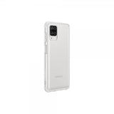 Samsung Original Galaxy A12 -suojakuori Soft Clear Cover Transparent