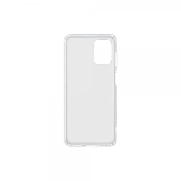 Samsung Original Galaxy A12 -suojakuori Soft Clear Cover Transparent
